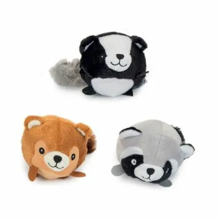 Friendiz Peluche “Tête Ronde Animaux” – Ø 10,5 cm